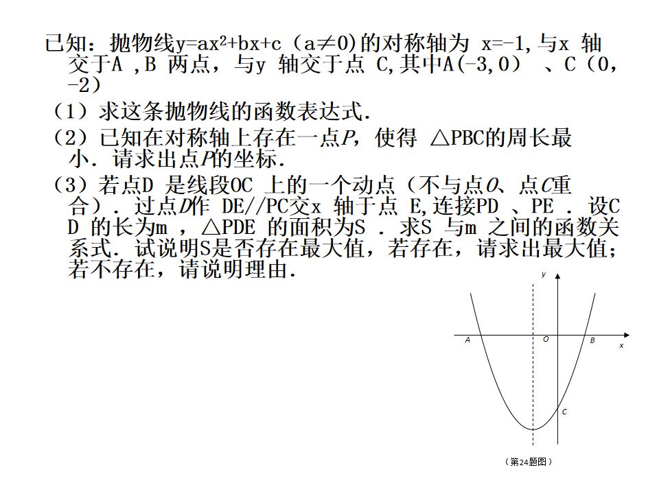 初中数学 二次函数压轴题的经典做法 考辅网 微信公众号文章阅读 Wemp