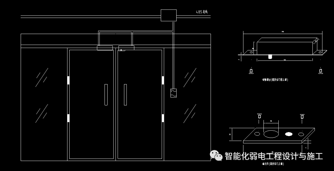 一套非常全面的門禁系統(tǒng)安裝大樣圖，可以直接使用！的圖6