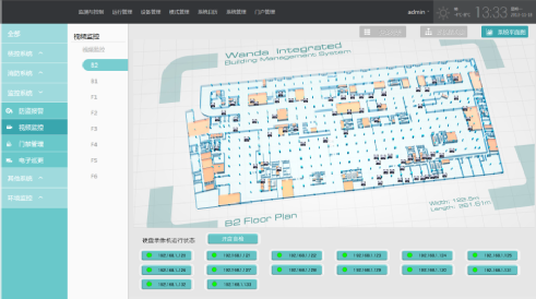 IBMS管理平台集成各子系统功能说明，含15个弱电系统的图2