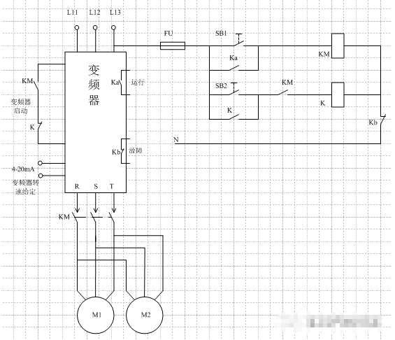 变频器一拖二经典案例解析的图1