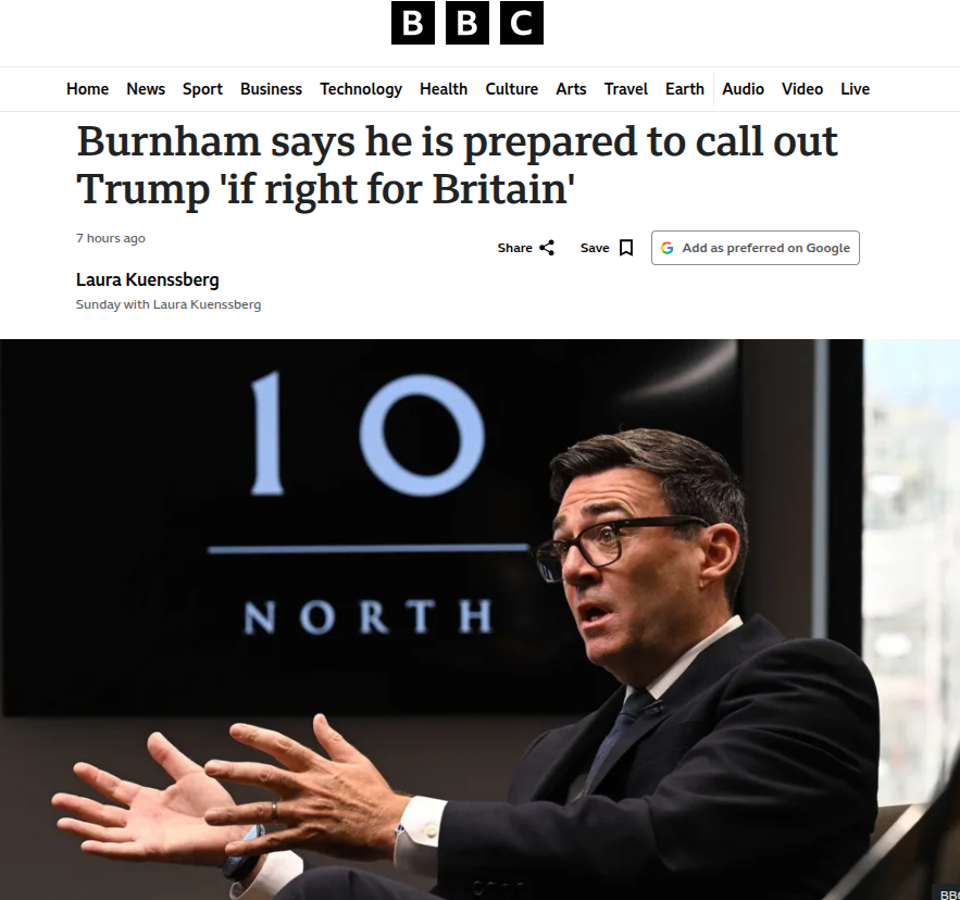 “为了英国的利益，我会和特朗普硬钢！”伯纳姆放狠话：国家领导人就得这么做(图3)