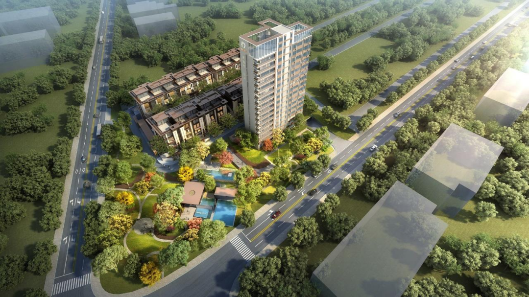 金融城板块新盘【新城市领秀】建面100㎡~210㎡有平层有叠院！