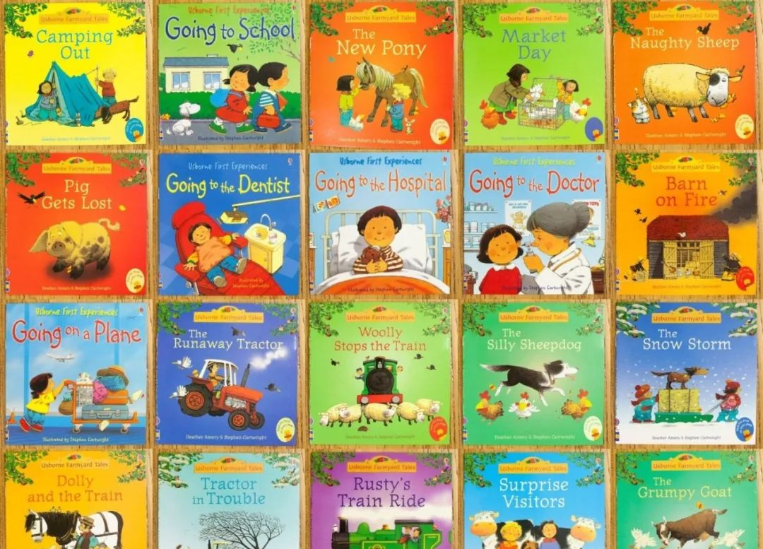 ​【免费资源分享】20个动物农场儿童故事Usborne Farmyard Tales合集PDF+MP3