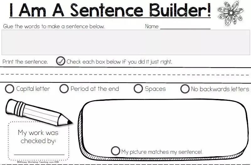 【免费资源分享】230页超有趣的《Sentence Building》英语造句作业纸有效帮孩子提升英语造句能力！