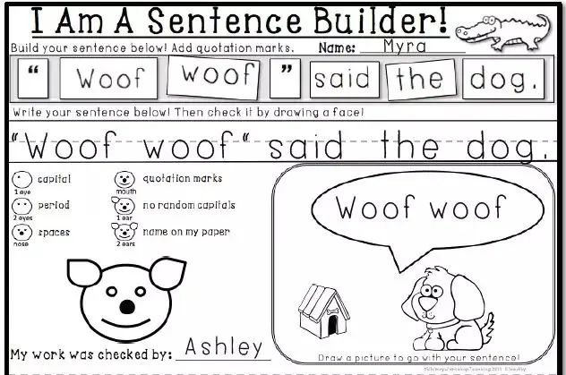 【免费资源分享】230页超有趣的《Sentence Building》英语造句作业纸有效帮孩子提升英语造句能力！