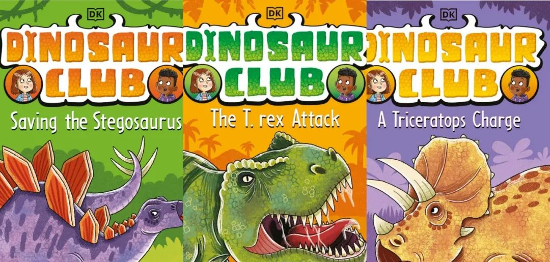【免费资源分享】最新激动人心的冒险故事恐龙俱乐部系列 DK Dinosaur Club Series 1-3 电子书