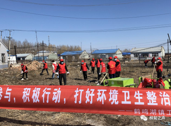 鹤鸣湖镇开展除陋习树新风环境整治活动