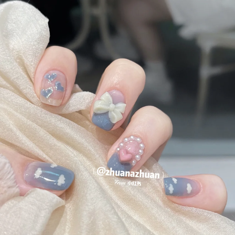 【美甲】100款Ins爆火的出游美甲，照着做刷爆朋友圈！（组图） - 85