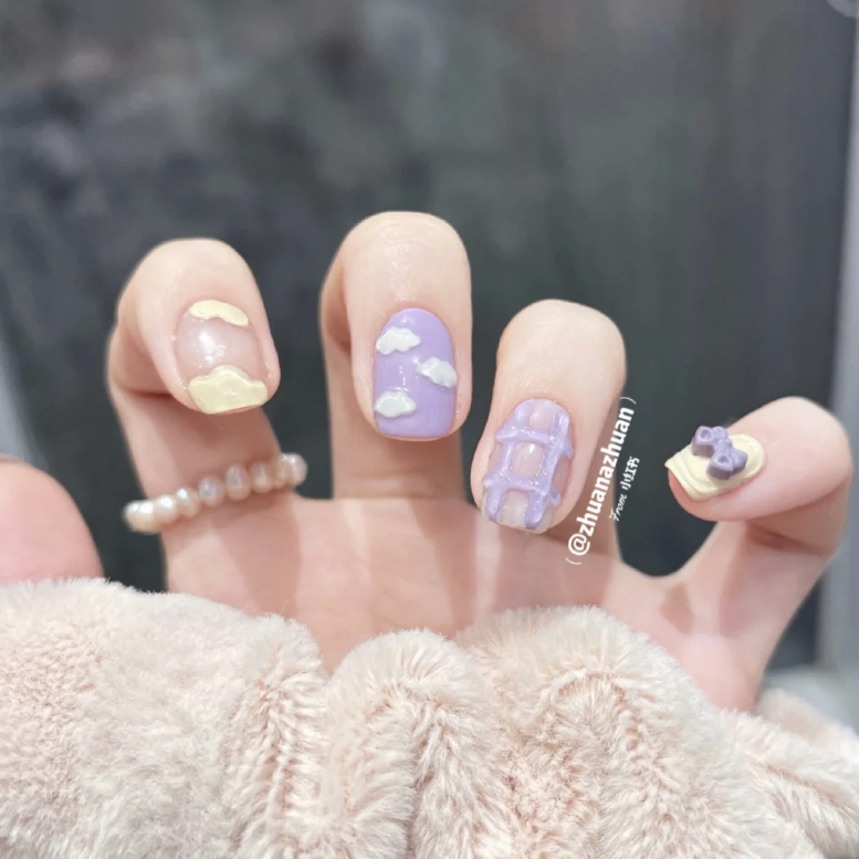 【美甲】100款Ins爆火的出游美甲，照着做刷爆朋友圈！（组图） - 84