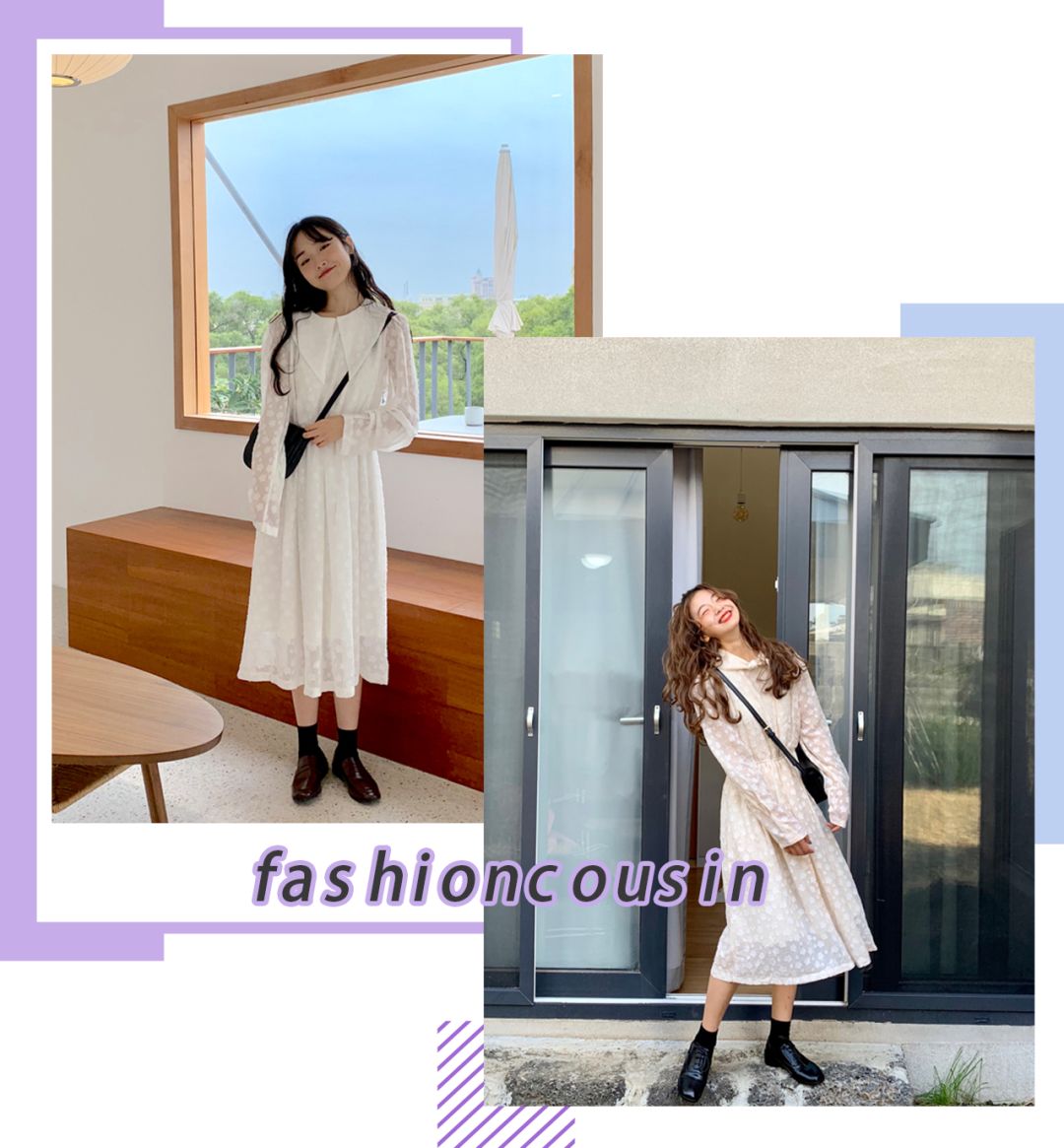 30條仙氣十足的開春連衣裙安利！單穿內搭都美炸！ 時尚 第5張