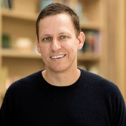Peter Thiel 肖像。