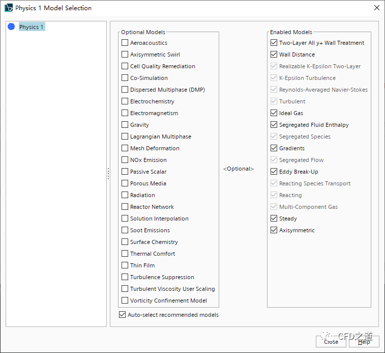 STAR CCM+轴对称模型案例｜甲烷燃烧的图4