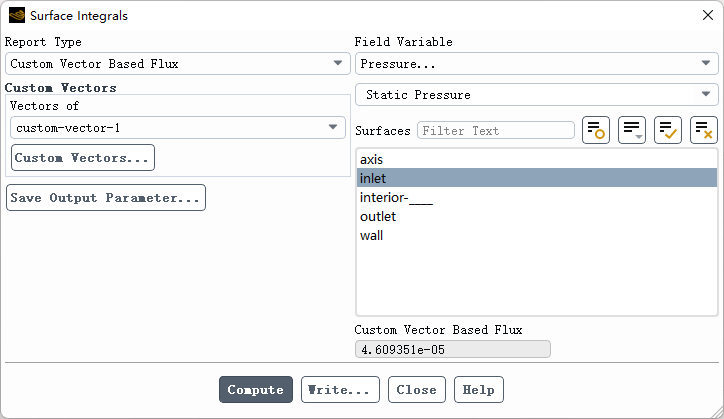 Fluent中的各种面积分计算方法的图6