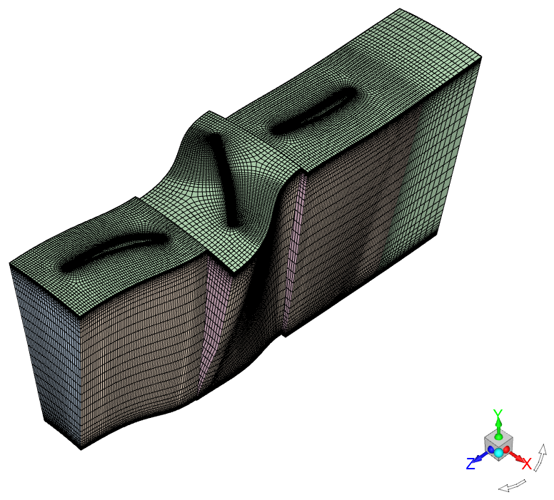 ANSYS Fluent案例｜利用Turbo流程计算压缩机性能的图2