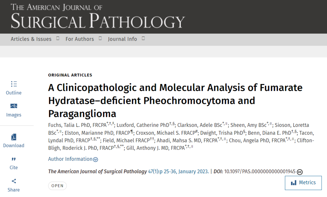 fh染色是什么意思【前沿编译】FH缺失型嗜铬细胞瘤和副神经节瘤的临床病理和分子特征分析_https://www.jmylbn.com_新闻资讯_第3张