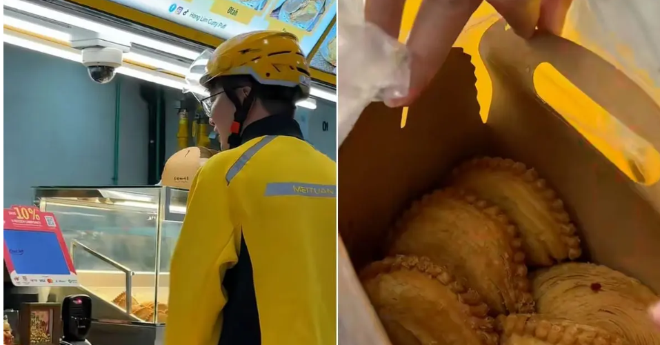 China Man Pays RM1,446 for Meituan Rider to Fly Singapore Curry Puffs
