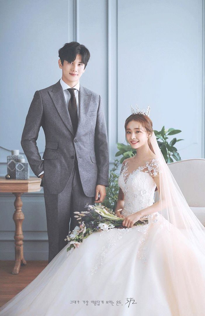 这样的韩式婚纱照你喜欢吗?