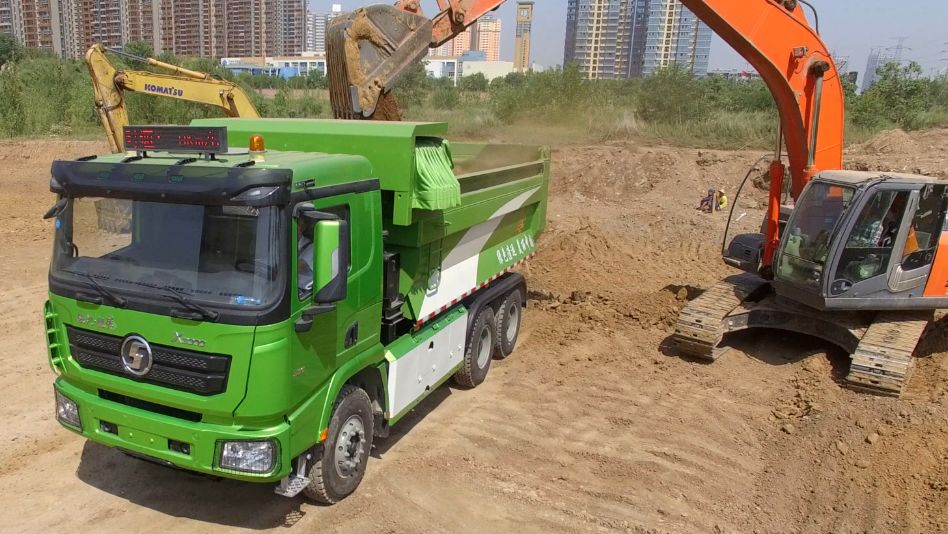 陕汽新型环保渣土车家族优势