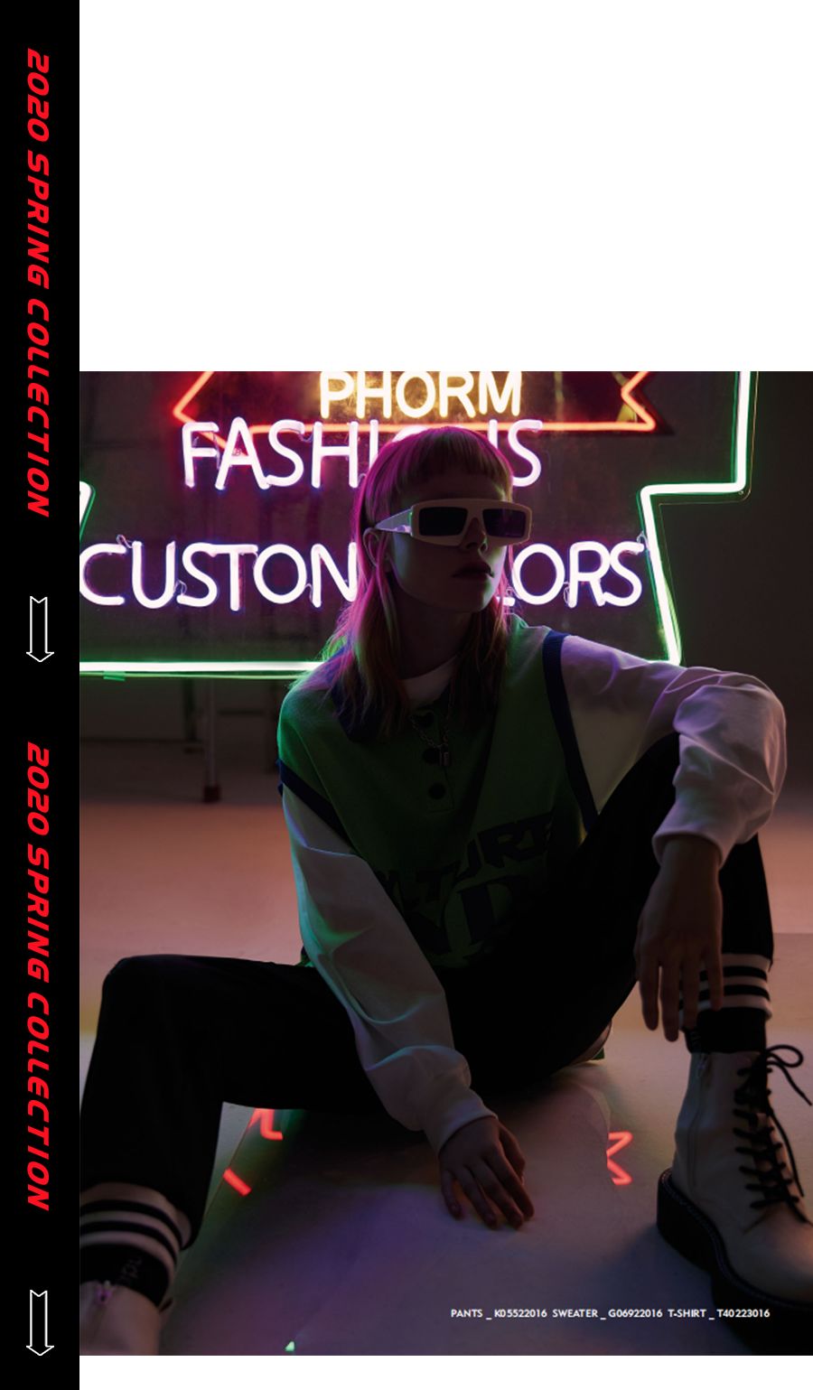 PHÓRM 2020春「Mixture融合」旁若无人的表达