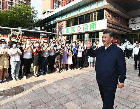 习近平总书记考察养老服务