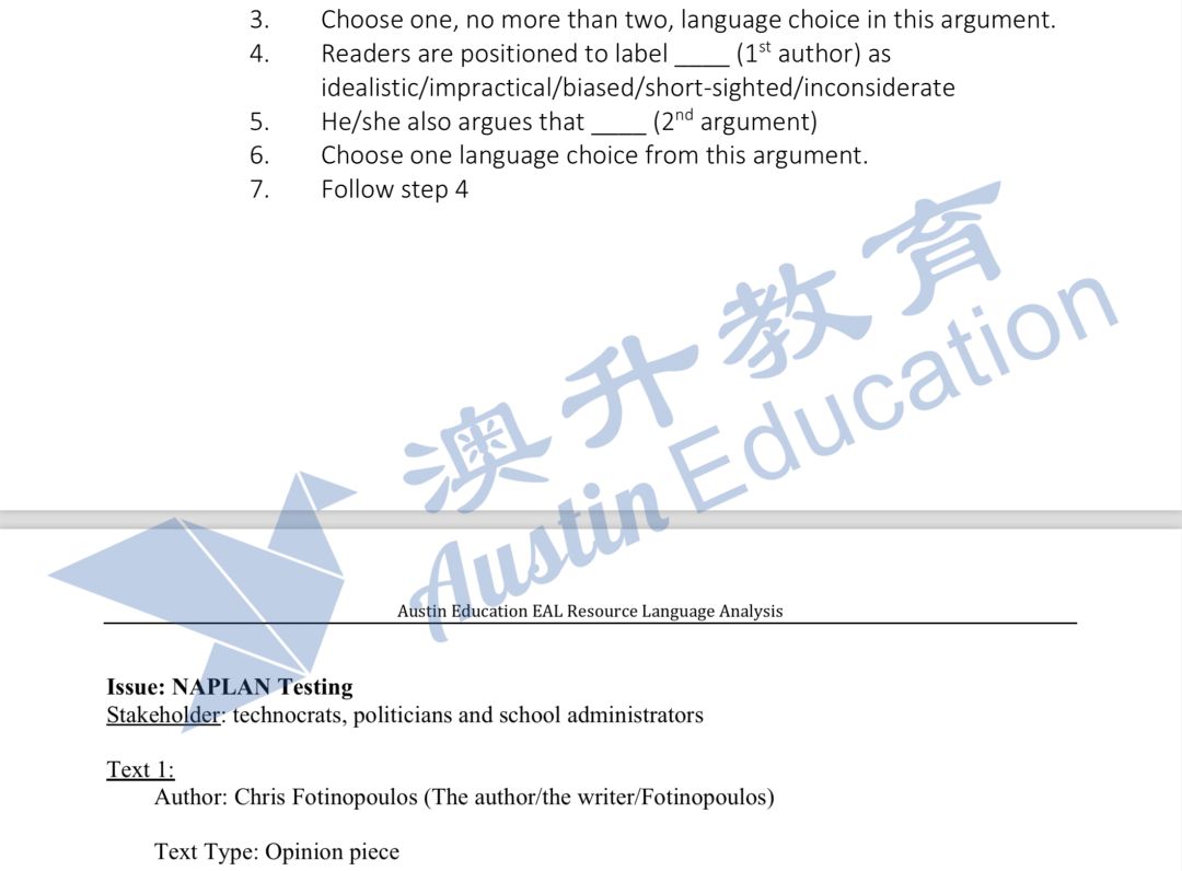 VCE eal past exams - 模版 01