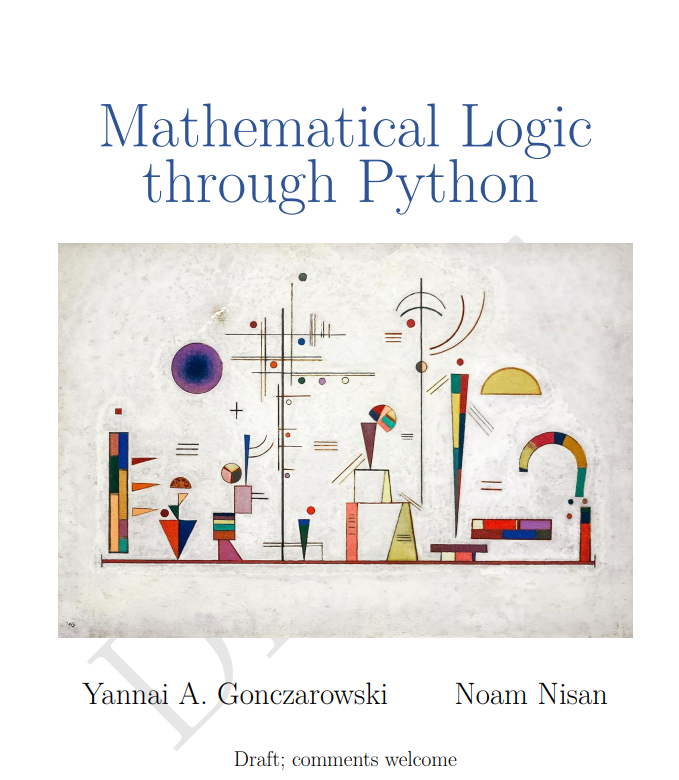 【2022新书】Python数学逻辑，285页pdf