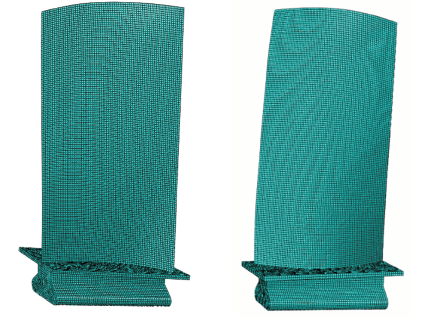 航空发动机叶片裂纹扩展规律数值模拟研究的图2