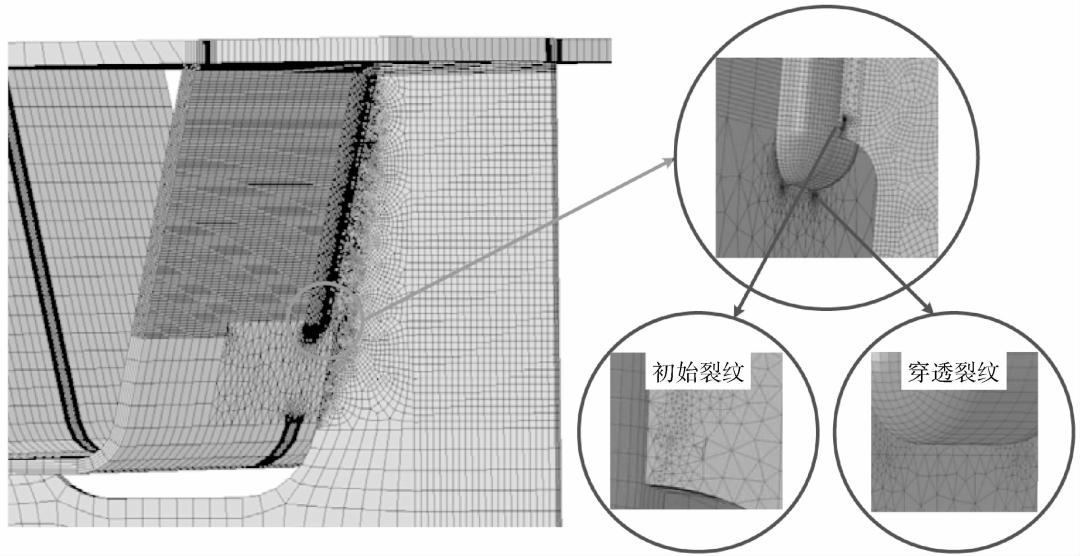 钢桥面板纵肋-横隔板焊缝双裂纹协同扩展研究的图70