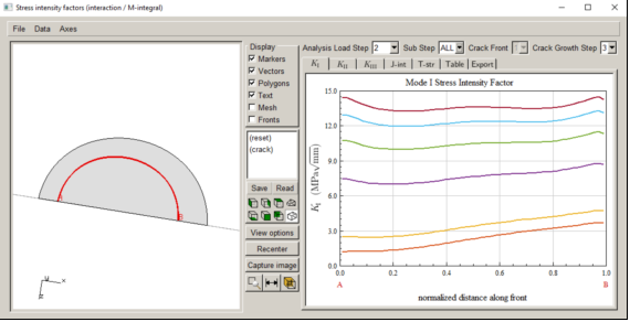 多分析步下的裂纹扩展的图17