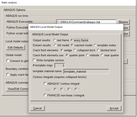 多分析步下的裂纹扩展的图7