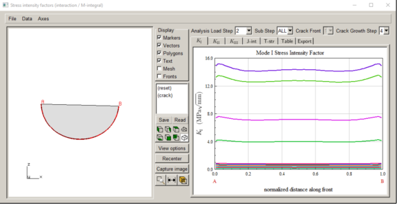 多分析步下的裂纹扩展的图19