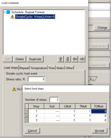 多分析步下的裂纹扩展的图13