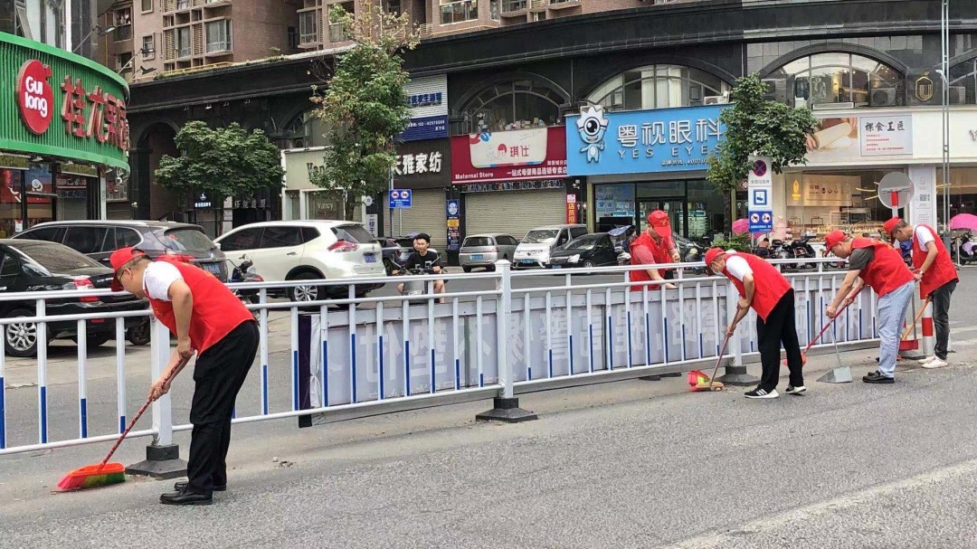 郑海忠在流沙北街道参加文明创建志愿服务主题日活动 - 普宁市政府