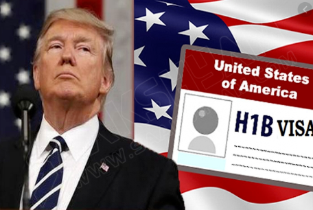 川普新命令限制工作类别签证入境