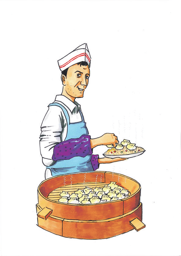 手绘丨喀什美食:总有一道满足你挑剔的味蕾-中新网·新疆