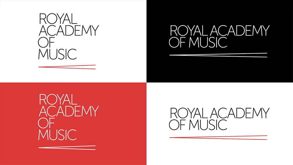 更前卫更年轻近两百年历史的英国皇家音乐学院启用新logo