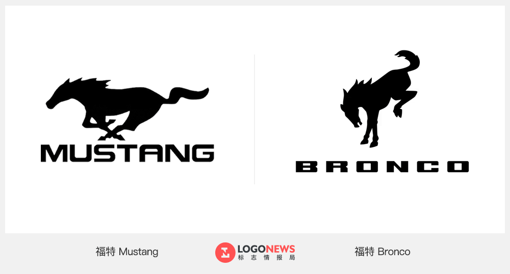 福特野马重生,新logo有点狂野. - 设计类揭晓 - 征集码头网