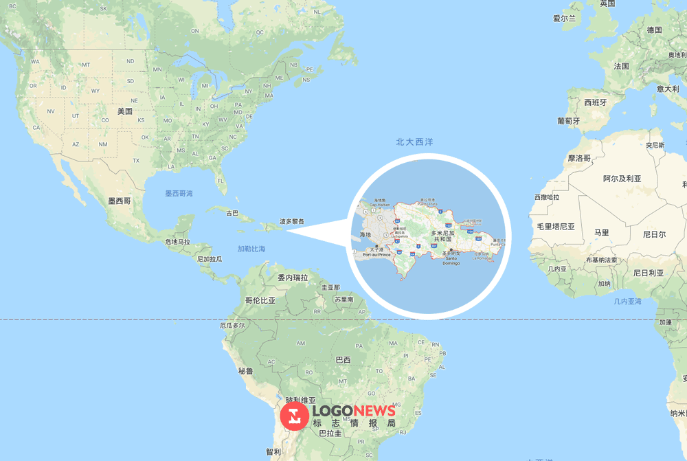 多米尼加共和国政府启用全新形象logo