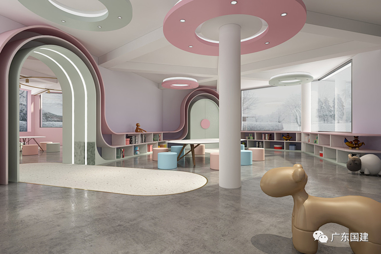 国建工程案例第202期海贝儿幼儿园装修效果图