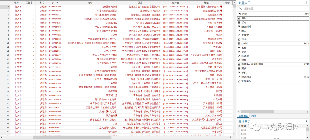 【数亿级】全国各城市-POI兴趣点数据