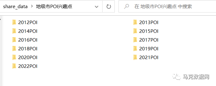 【数亿级】全国各城市-POI兴趣点数据