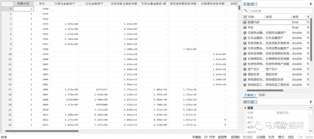上市公司金融化程度stata计算