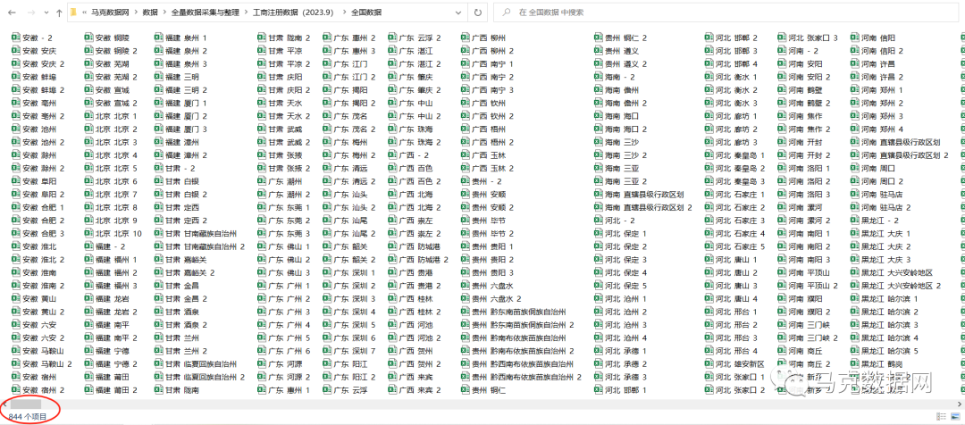 【更新至2023.9】工商注冊企業全量數據