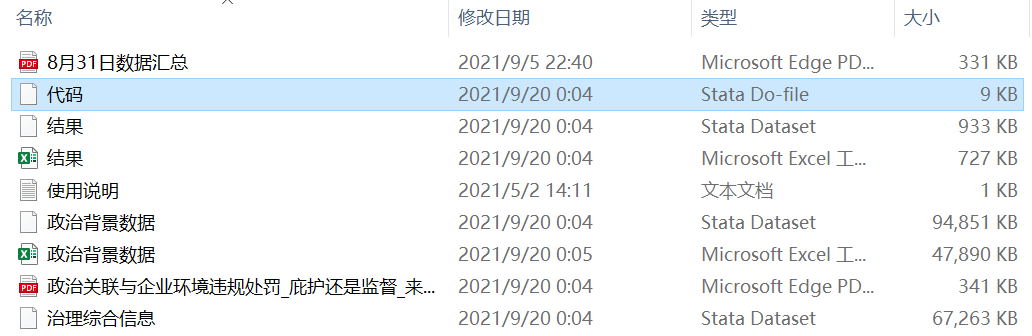 【数据+stata代码】上市公司总经理董事长政治关联数据