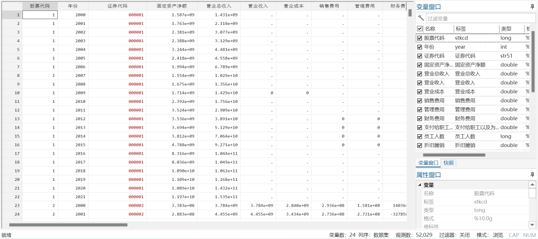 上市公司全要素生產率
