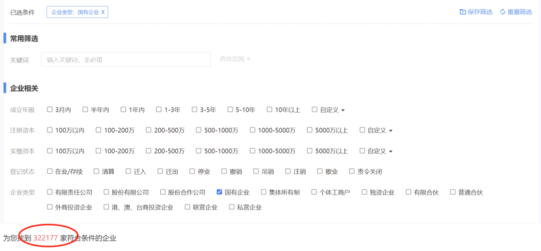 国有企业信息库