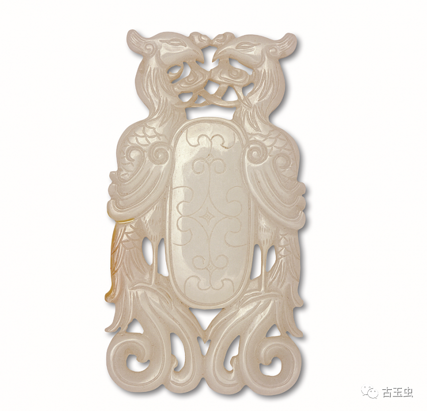 周代 大宗器 鳳鳥紋玉璜装身具 中国美術骨董 古玉和田玉 工芸品収蔵品 周代 大宗器 鳳鳥紋玉璜装身具 中国美術骨董 古玉和田