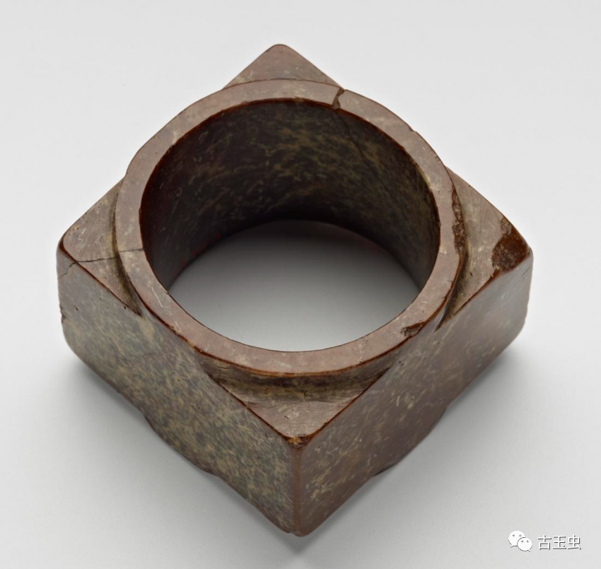 古玉 玉琮 黄玉 唐物 古玩 古玉老玉良渚文化玉琮岫玉玉琮摆件古董文玩老玉器收藏