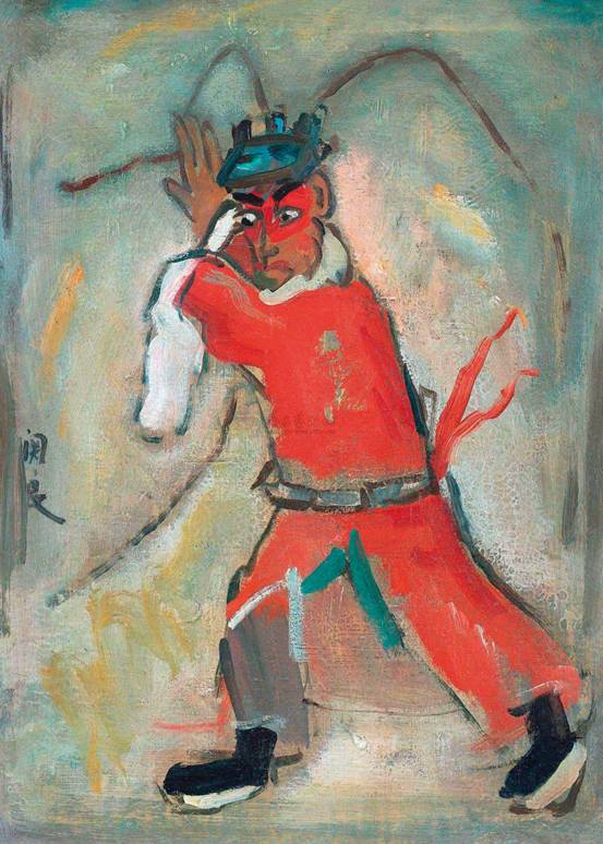 遗世而独立关良的油画艺术