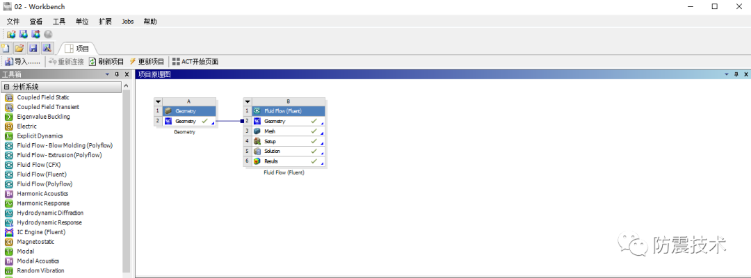 组合式黏滞阻尼器ANSYS-CFD分析的图1